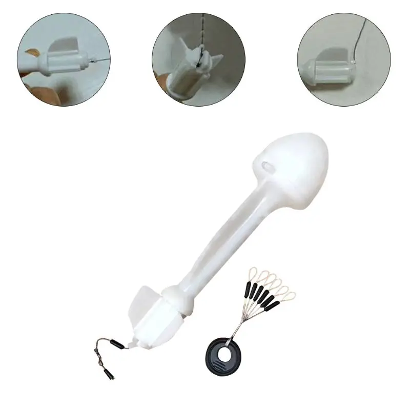 

Smart Fishing Float Automatic Fish Bite Night Luminous Trigger Hook Buoy Bobber Y4UB