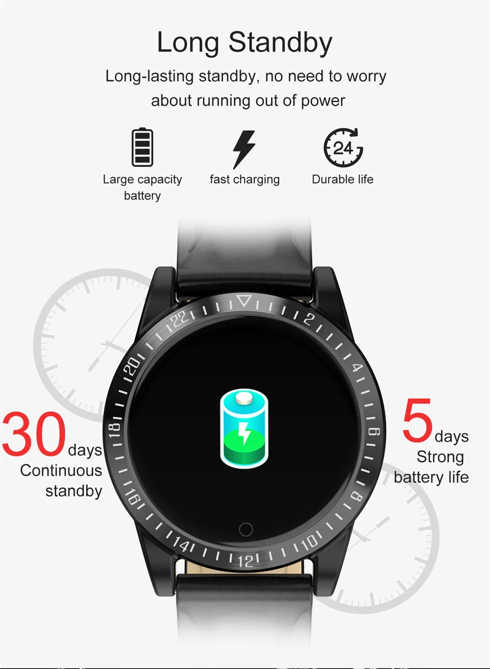AK19 smart watch 1,3 дюймовый экран IP68 водонепроницаемый смарт-браслет-измеритель пульса Мониторинг Артериального Давления кардио-браслет