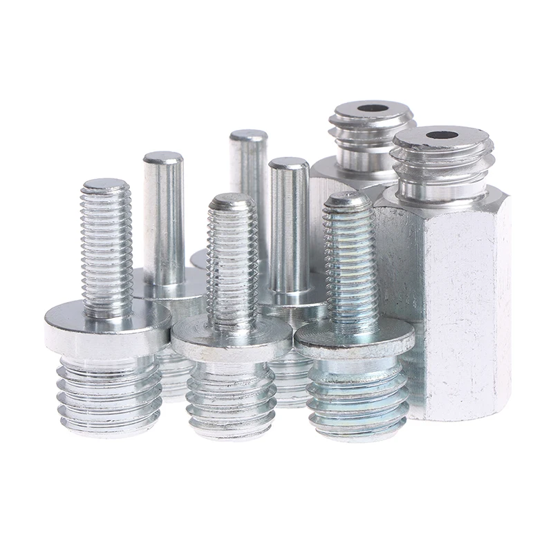 Polishing Drill Adapter Thread Change Adaptor Round Shank Orbital Sander M14/m16/5/8"11 New
