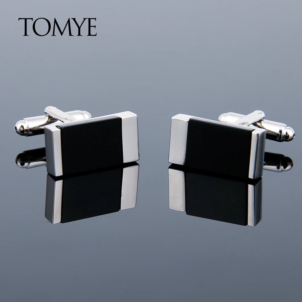 Запонки для мужчин TOMYE XK21S030 высококачественные модные квадратные запонки