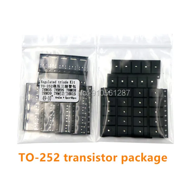 50pcs 78M06 L78M06 6V TO-252 transistor 