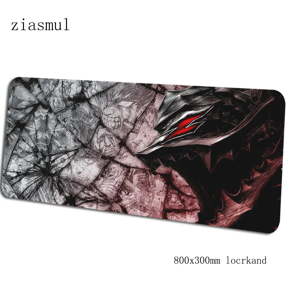 Berserk коврик для мыши 800x300x3 мм большой компьютерный коврик для мыши геймер геймпад pc gamer дешевый игровой коврик для мыши Настольный коврик офисная мышь - Цвет: pattern 5