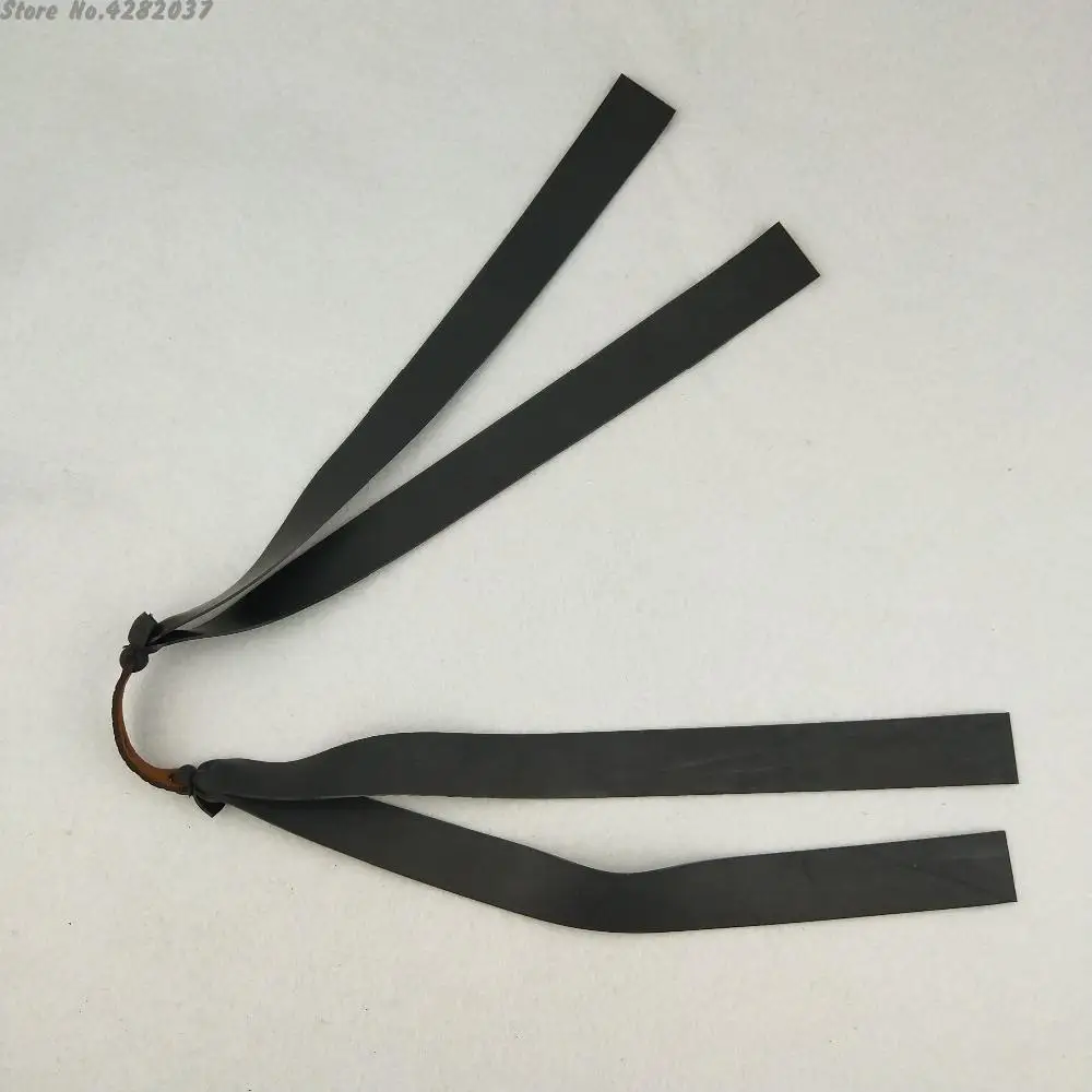 

New Arrival 1Pcs Outdoor Slingshot Powerful Elastic Flat Rubber Band Hunting Sports Catapult Kit Set Practical Strong Flat Rubbe