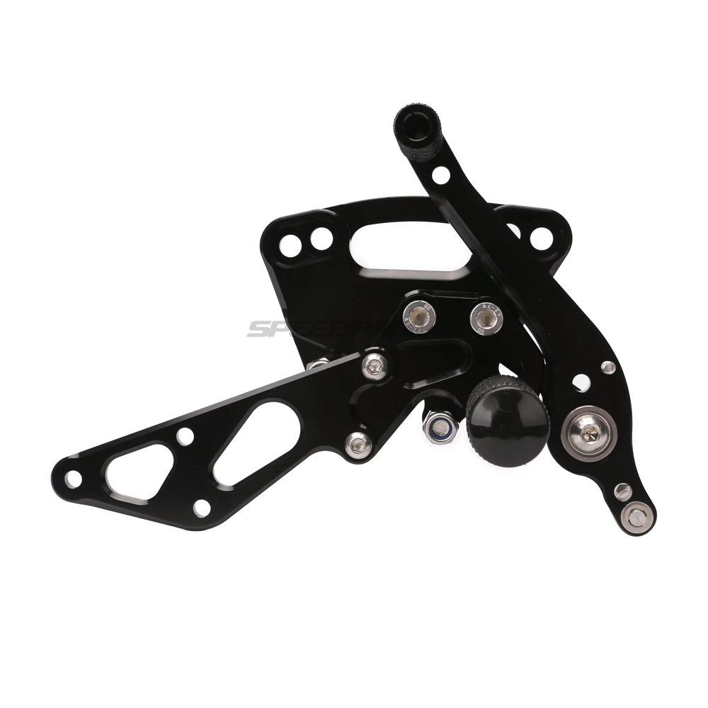 Для Kawasaki Z1000 2010-2012 Регулируемый алюминиевый сплав CNC мотоцикл задний Набор Подножки