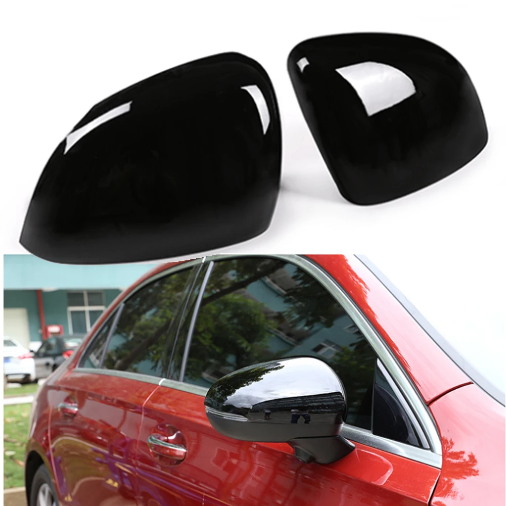 

Gloss Black ABS Car Exterior Rearview Mirror Cover Side Mirrors Protection Guards For Mercedes Benz W177 A-Class 2019 2020 2PCS