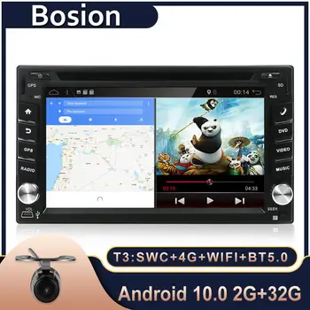 

800*480 2Din Quad Core 1.2GHz CPU 2GB ROM 32G Flash Android 10.0 Car DVD GPS Navigation Player Stereo Radio 2 Din Universal