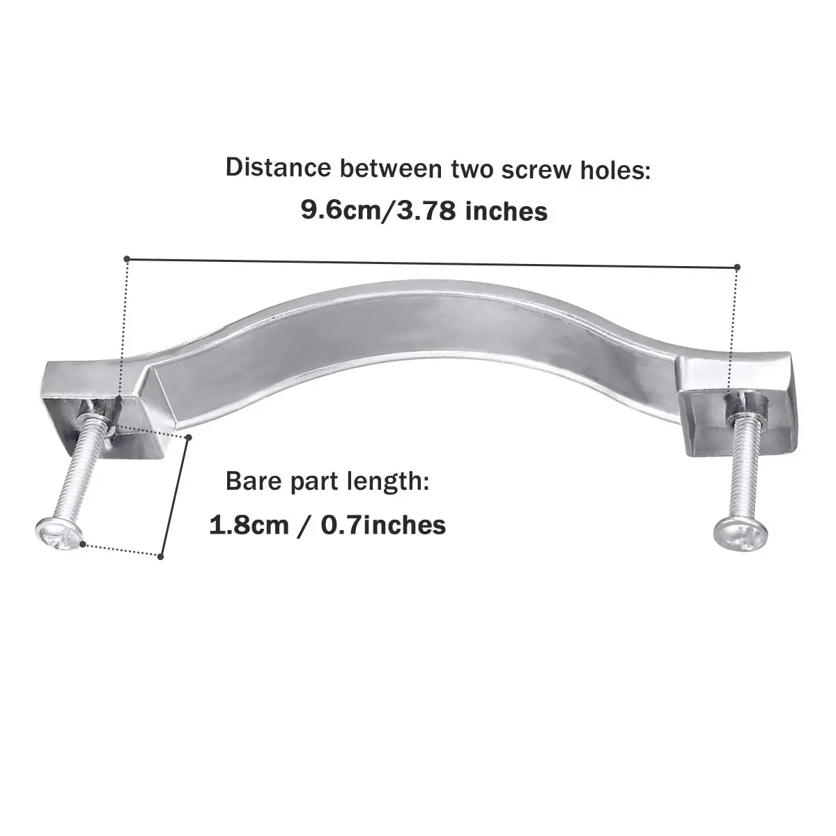 Door Handles Cabinet Handles Crystal 96mm Drawer Handle For Kitchen Cabinet Wardrobe Furniture 10Pcs