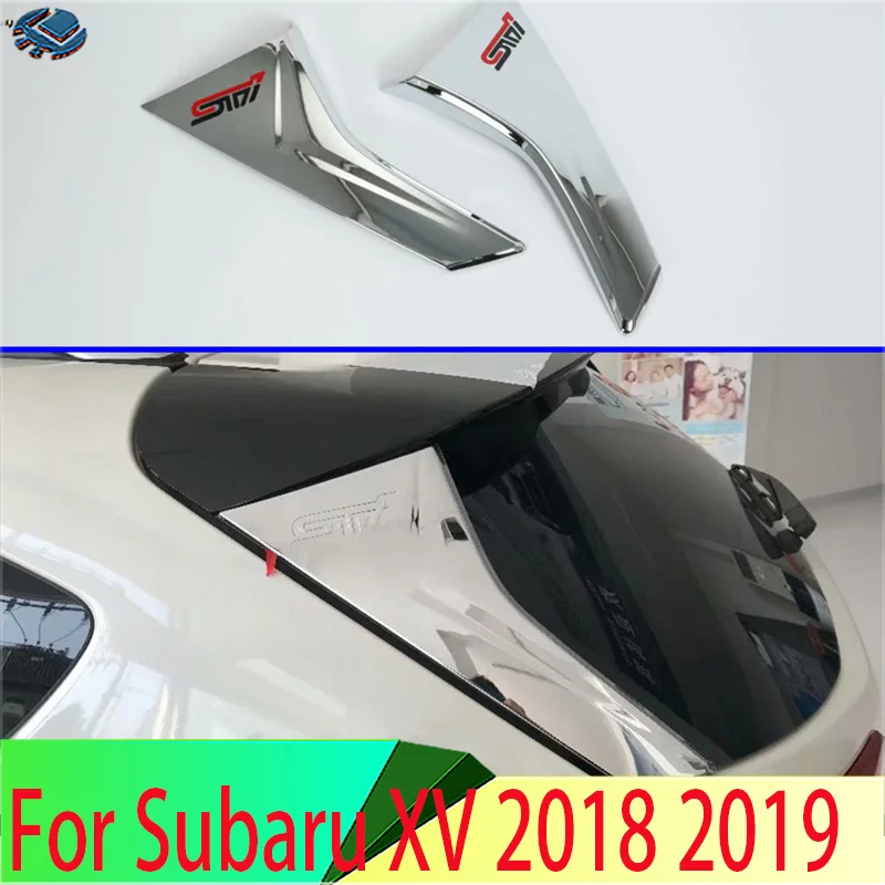 Для 2018 2019 Subaru XV автомобильные аксессуары ABS хромированные заднего вида для