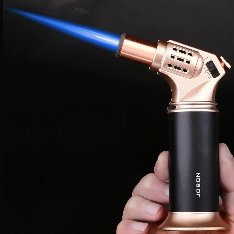 

JOBON Spray Gun Kitchen Flame Mode Lighter Turbo Torch Gas Jet Windproof Lighter Butane Big Firepower Welding BBQ Baking Outdoor