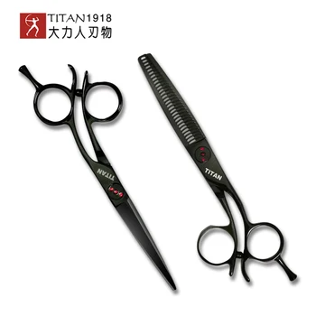

titan 6.0inch hair scissors Professional Hairdressing scissors set Cutting+Thinning Barber shears High quality