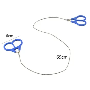 

High Strength Hiking Camping Stainless Steel Wire Saw Emergency Travel Survival Gear Outdoor Survival Necessary Tool