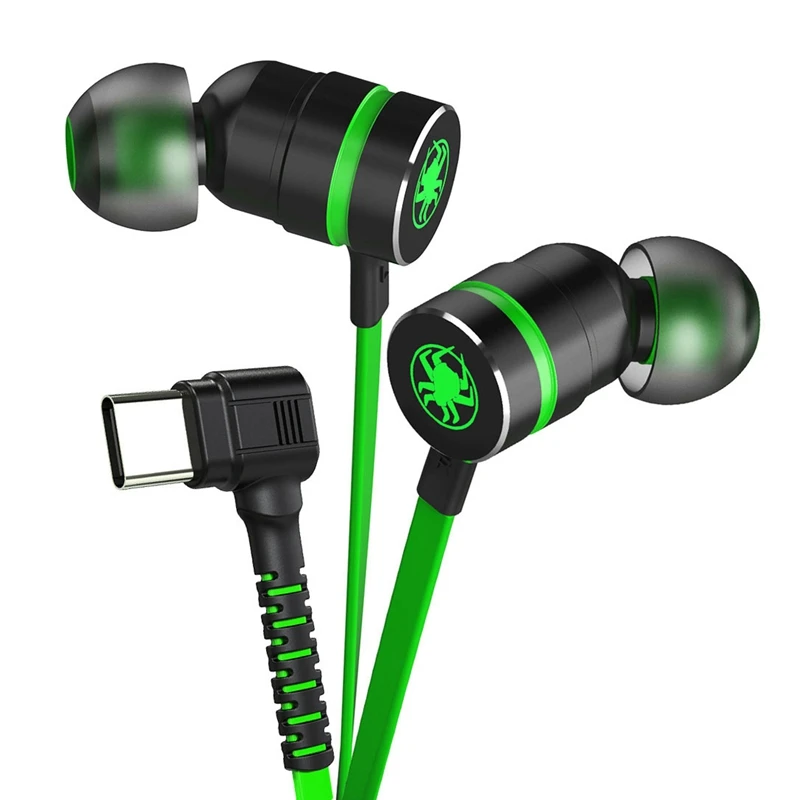 PLEXTONE G20 Gaming Headset Type C In Ear Stereo Metal Wire Controlled Headset Gaming Headset