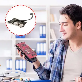 

DC-in Power Jack USB Audio Board Charging USB Power A1466 Small Cable Air Board Supply Socket For Macbook I0Y0