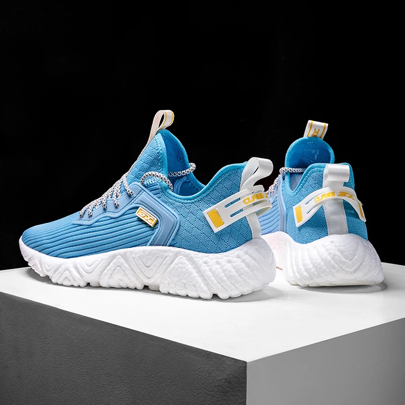 

Running Shoes for Men Sneakers 2020 Mesh Athletic Sport Shoes Breathable Mens Trainers Walking Shoes Jogging Footwear 45