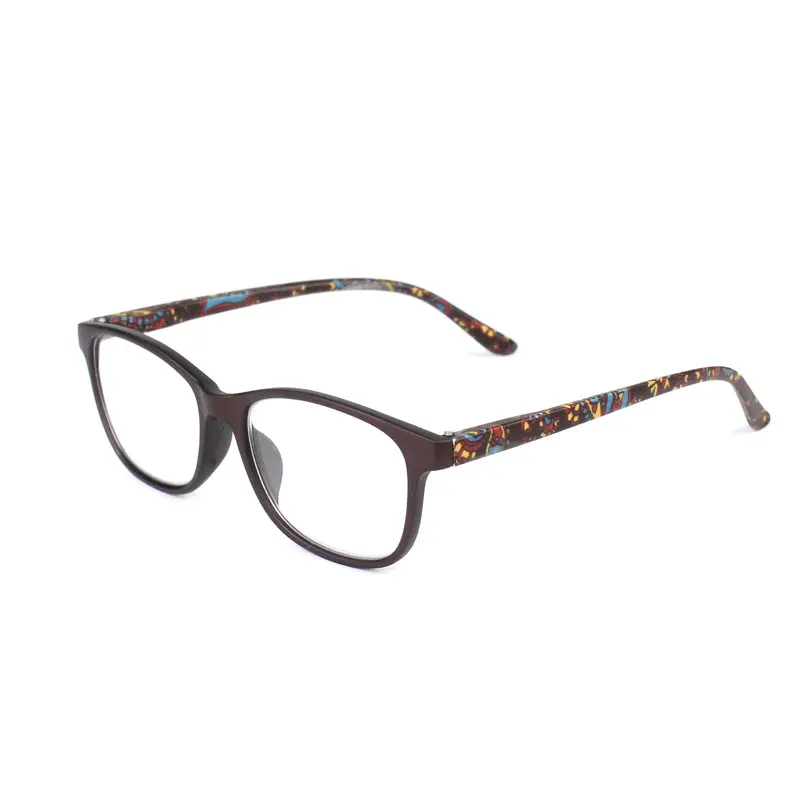 Brown VANLOOK Цветочные женские очки для чтения с диоптриями для чтения зрения Модные женские и мужские очки+ 1,0 1,5 2,0 2,5 3,0 3,5 4,0 - Цвет оправы: Brown