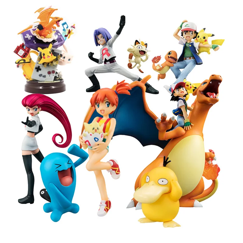 子供のためのポケモンとビロードの置物 漫画のキャラクター 面白いキャラクター いくつかの色 Aliexpress