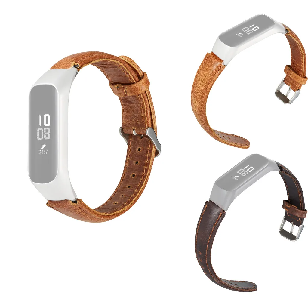 Ouhaobin кожаный сменный ремешок для samsung Galaxy fit-e R375 наручный браслет ремешок для часов 906#2