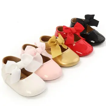 Spring Baby Shoes PU Leather Newborn Boys Girls Shoes First Walkers Princess  1