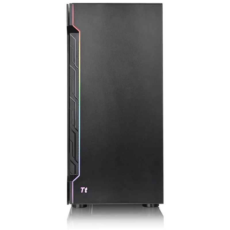 Корпус Thermaltake H200 TG RGB черный без БП ATX 2xUSB3.0 audio bott PSU
