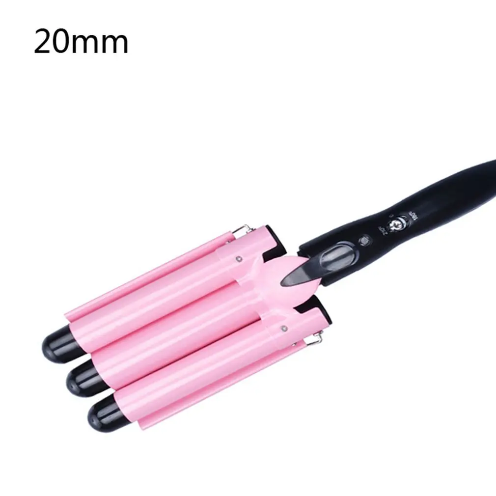 

LCD Tourmaline Ceramic Curling Bar Electric LCD Hair Curler Ceramic Iron Tube LED Display Curling Rod Curly Hair Artifact