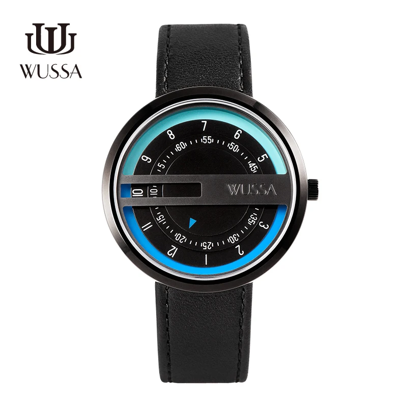 WUSSA creative quartz couple neutral watch