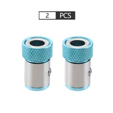 

Electric Screwdriver Bit Magnetic Drill Bit Holder 1/4" Screwdriver Magnetic Ring S2 Alloy Steel Removable Hex Magnetic Driver