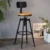Bar Stools Modern Minimalist Backrest Wrought Iron Rotating Bar Stools Lift Home Bar Stools High Stools Bar Chair 7
