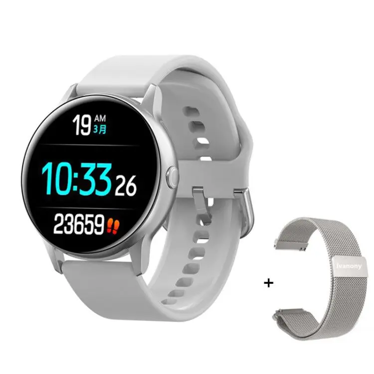 A DT88 Smartwatch IP68 Водонепроницаемый Для женщин Для мужчин женской модной обуви умные часы мульти-спортивный режим Фитнес браслет с сердечным ритмом Давление кислорода в крови - Цвет: A