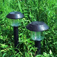 Для подсветки газона с питанием от солнечной панели лампы Спайк водонепроницаемый IP65 открытый сад двора Декор огни