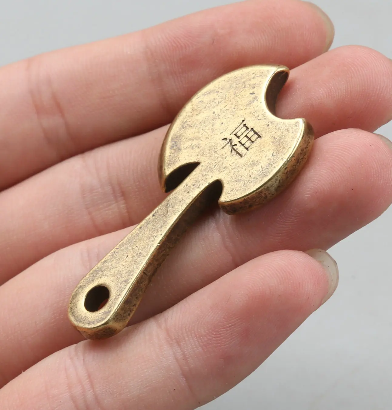 50 мм/2 &quotКоллекция Curio редкие китайские маленькие бронзовые изысканные мельницы