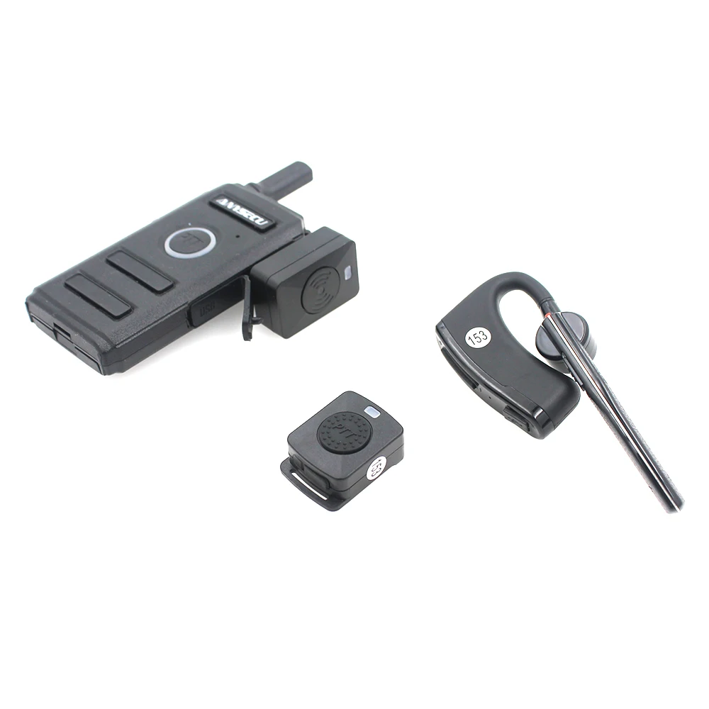 For BaoFeng UV-82 UV-5R 888S Walkie Talkie Two Way Radio Moto Bike Handsfree Bluetooth PTT Earpiece Wireless Headphone Headset