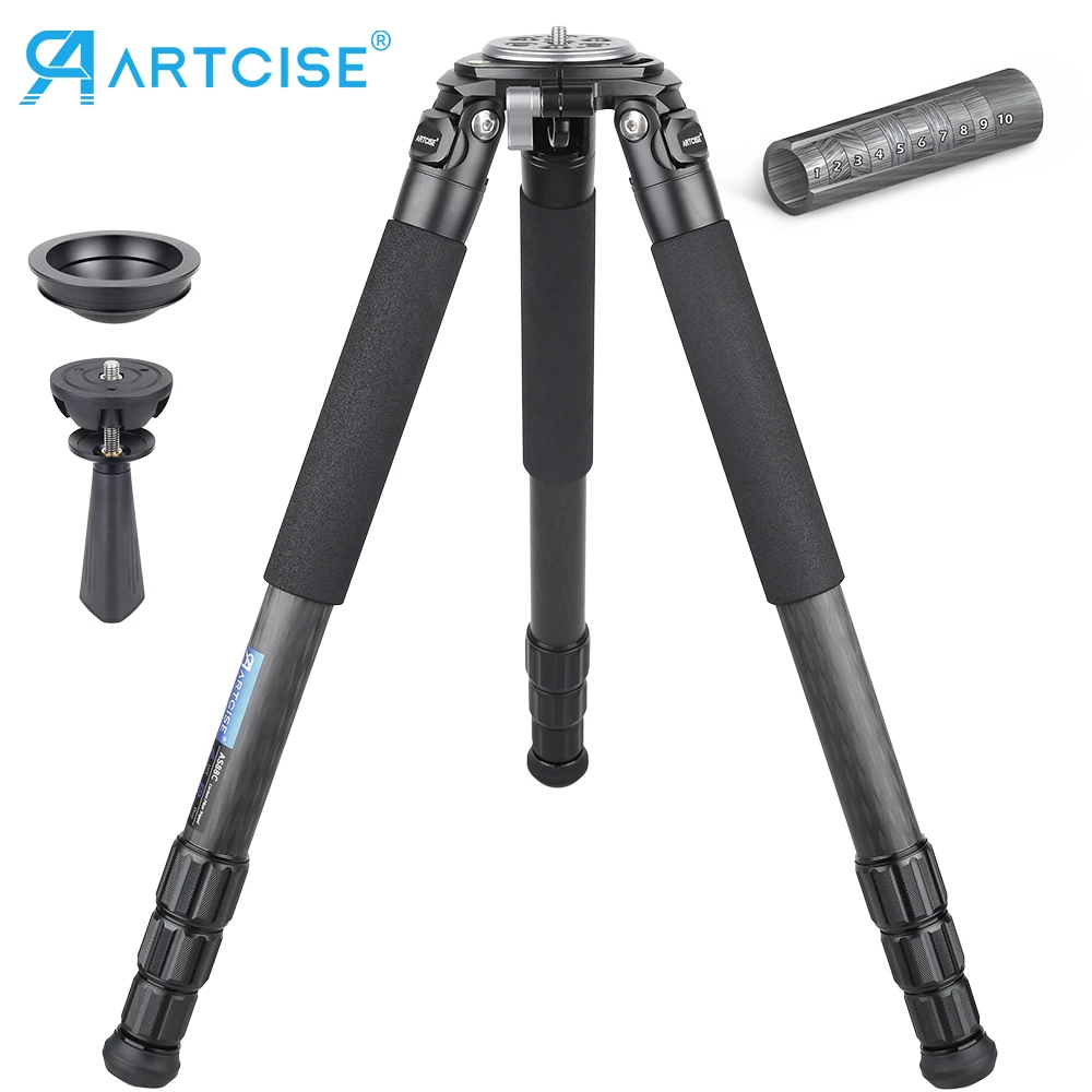 Tripod for Camera Professional Heavy Duty Carbon Fiber Rifle