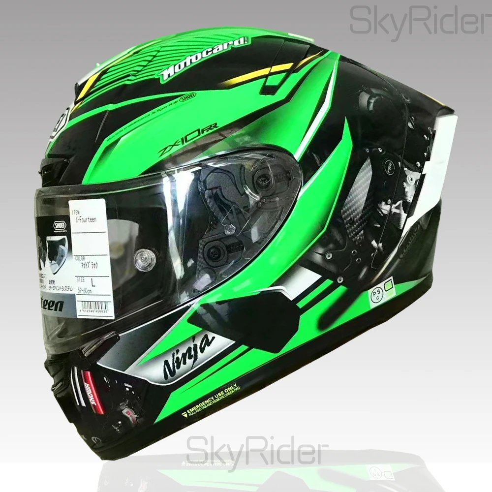 Мотоциклетный шлем X14 Kawa ZX 10RR для езды на мотоцикле гоночный мотоциклетный
