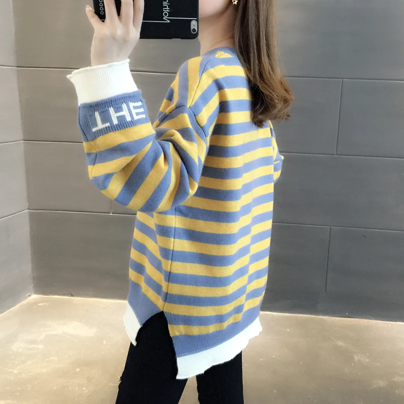 Poncho Sweater Women Sweater Women's Loose Outside Wear Autumn And Winter New Westernized Top Thickened Knitted Base Coat