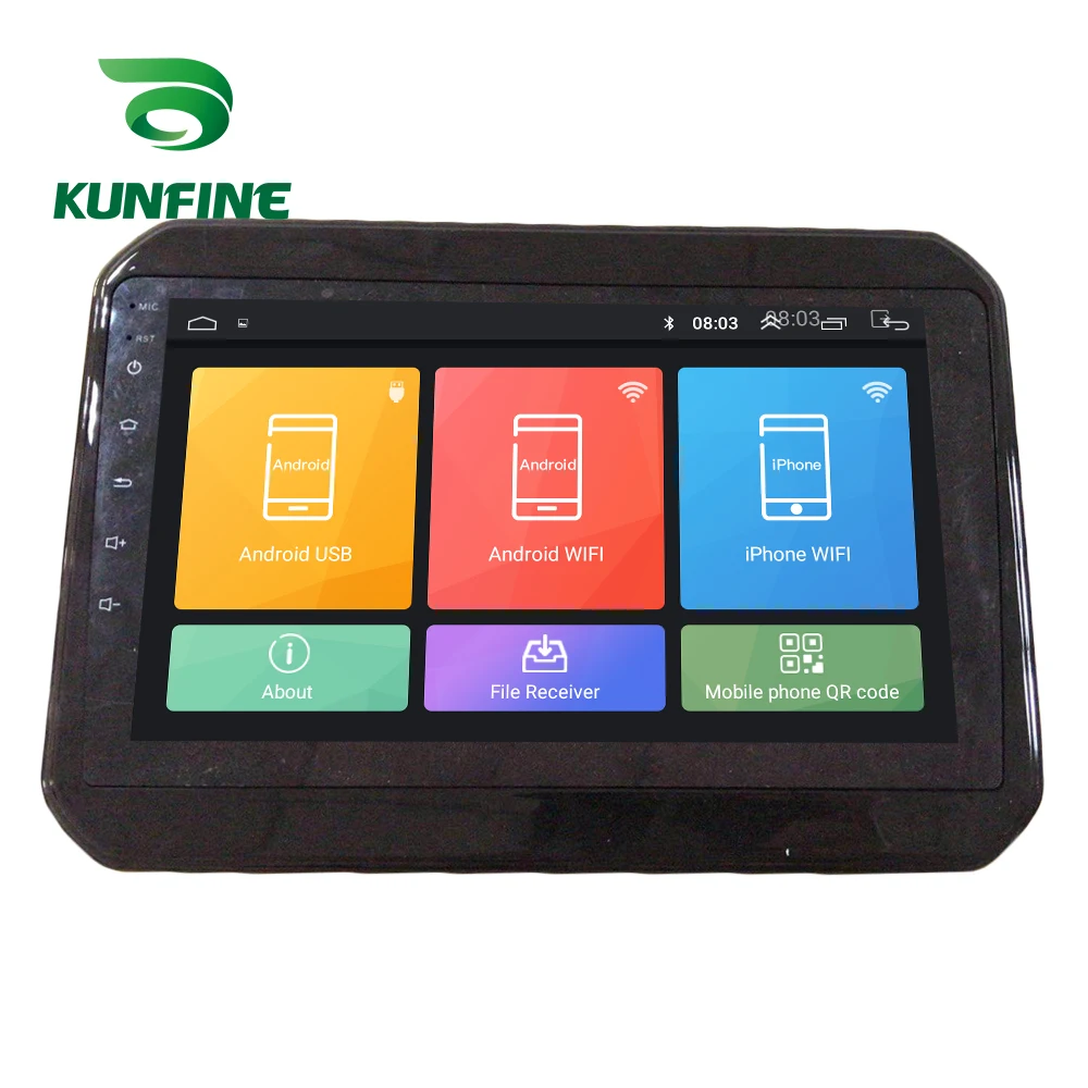 Android 10 0 Восьмиядерный автомобильный DVD GPS навигатор плеер Deckless Автомагнитола для