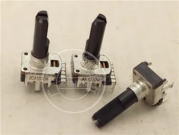 

Original new 100% Japan import 142 vertical double potentiometer AE103DW 2CA103DB with midpoint 10K 6pin handle 23MMF (SWITCH)