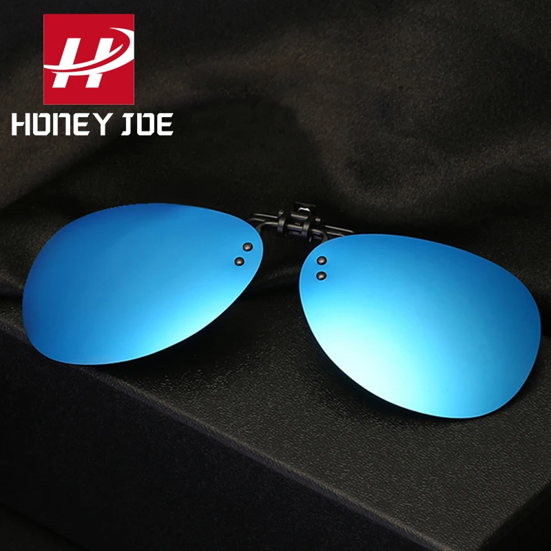 Vintage Polarized Clip On Flip Up Sunglasses for Myopia Glasses Aviation Pilot Outdoor Driving Fishing Eyewear Shades UV400 | Аксессуары