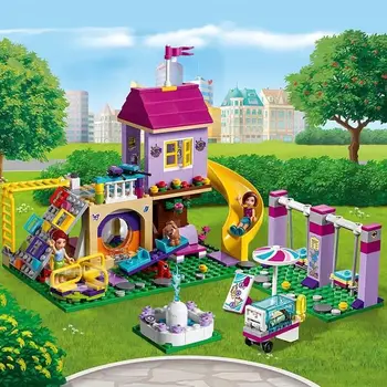 

332pcs Lepining Friends 41325 Girl Heartlake City Playground Building Blocks Bricks Education Sets Toys For Girls Gift