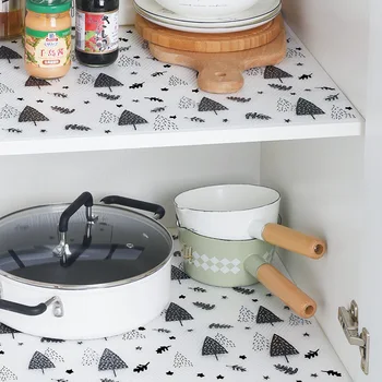 

New EVA Material Placemat Kitchen Utensils Can Be Cut Oil-proof Cabinet Pad Dustproof Moisture-proof Drawer Pad Placemat