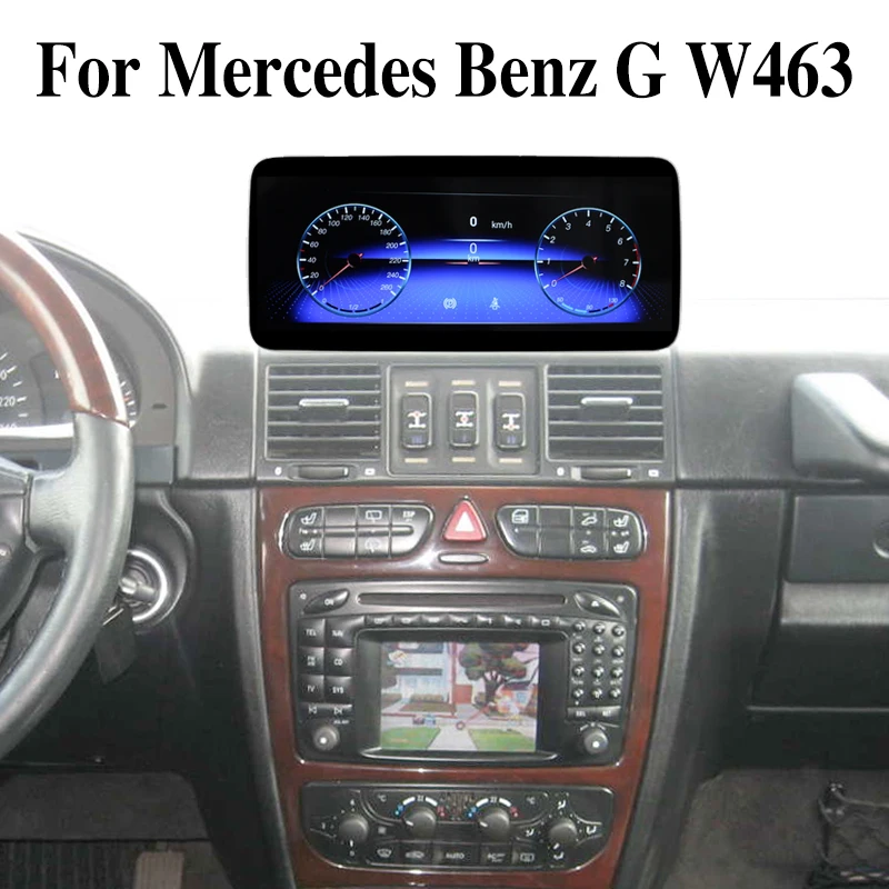 For Mercedes Benz G W463 G463 1997~2012 G63 G500 G320 NTG For AMG 360 BirdView Car Stereo Audio Navigation CarPlay GPS Navi