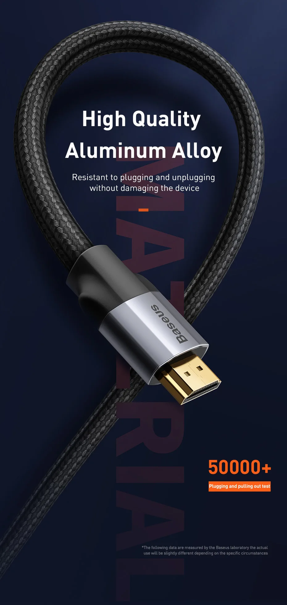 Baseus HDMI кабель 4K папа-папа HDMI 2,0 кабель для PS4 проектор ТВ аудио видео HDMI Провод шнур цифровой сплиттер переключатель 5 м 3 м
