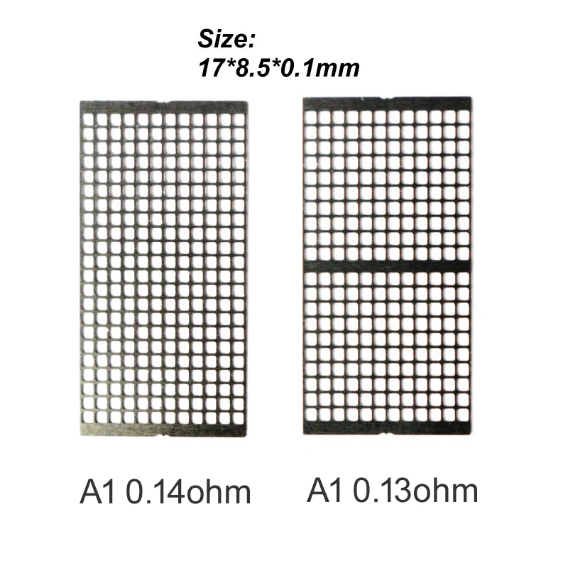 (10pcs/box) 18*6.2*0.1mm Ni80 0.17ohm KA1 0.2ohm dual clapton mesh coil for Zeus X RTA kylin m/For Profile Rdta