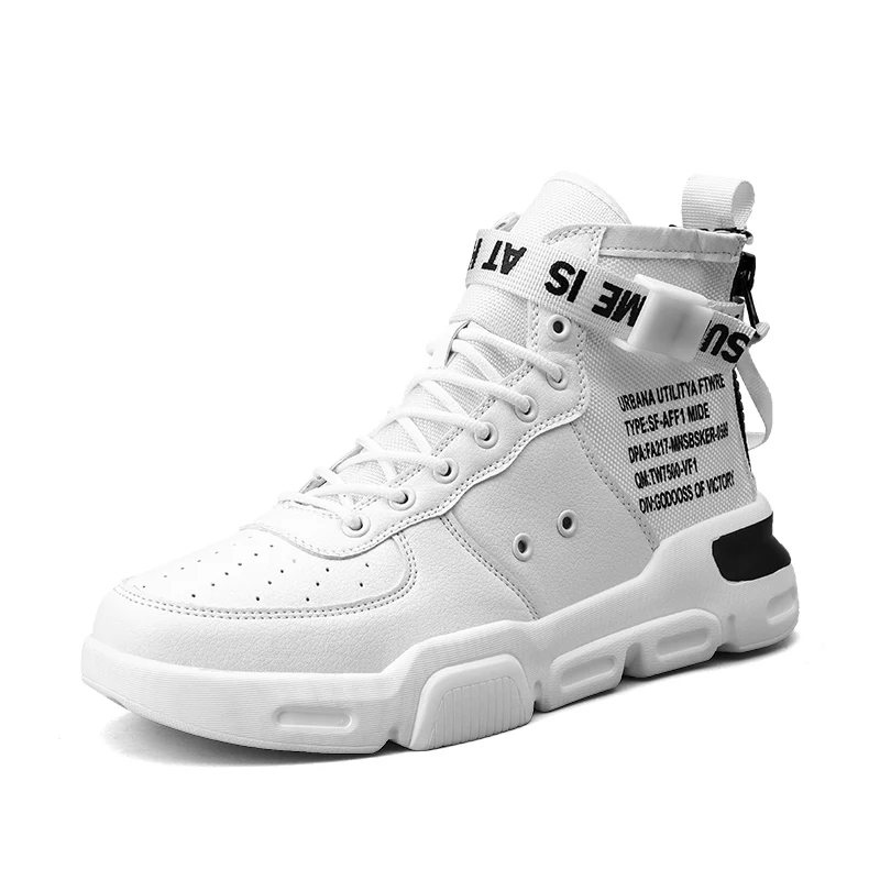 Модные мужские кроссовки высокие баскетбольные кроссовки мужские черные/белые туфли на открытом воздухе прогулочная спортивная обувь на шнуровке Jordan дешевле