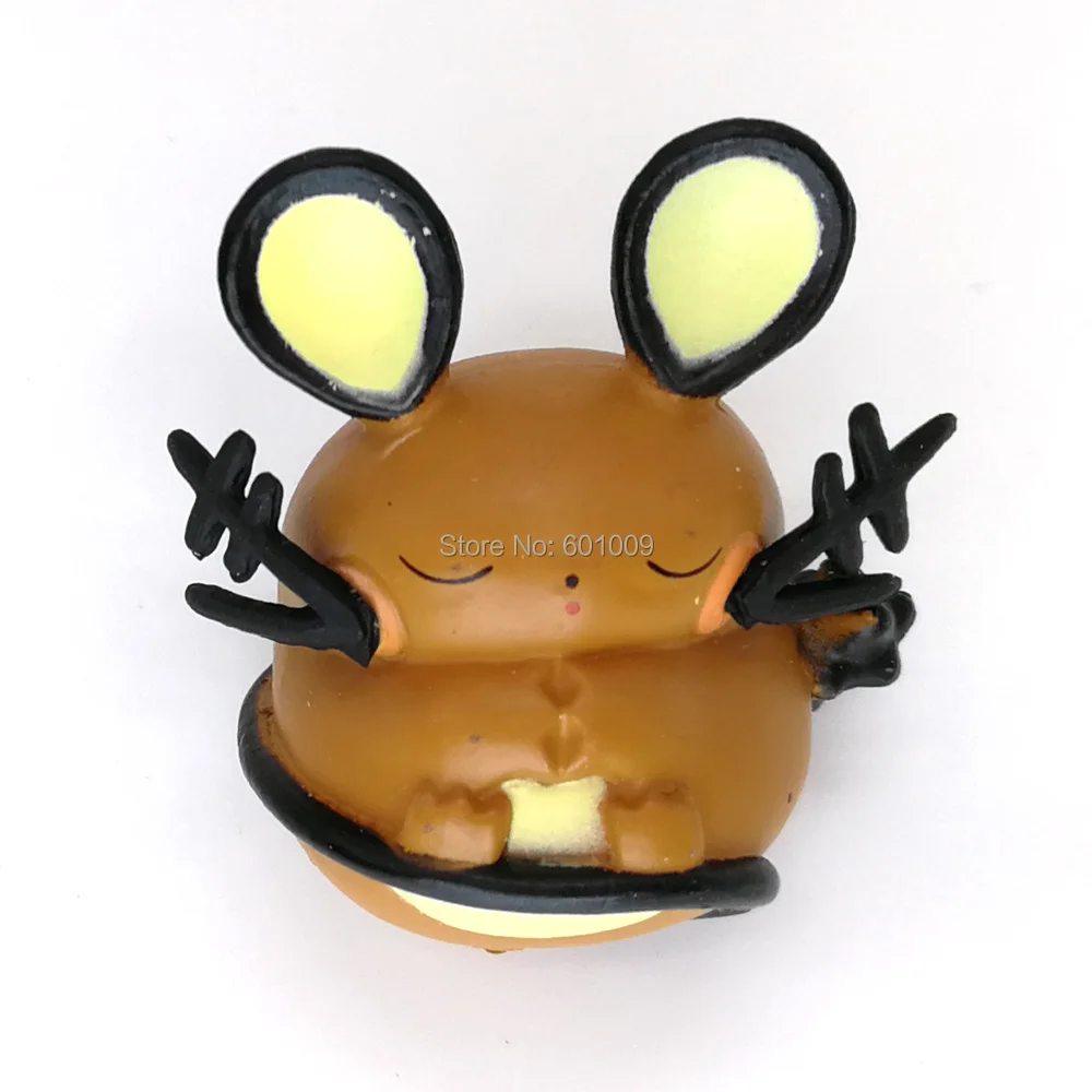 EMS100/лот спальный Пикачу Chespin Fennekin Froakie Dedenne Lucario Mudkip Torchic 3-5 см мини ПВХ Фигурки Модель