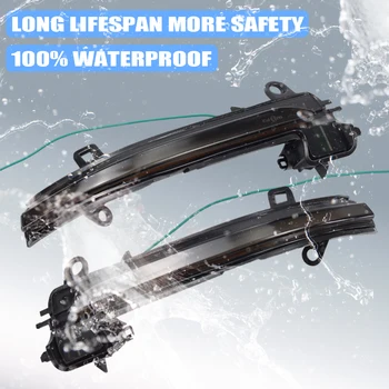 

LED Flowing Water Turn Signal Light Indicator Blinker Dynamic Light Signal For BMW X2 X1 F48 F49 1/2 Series F45 F46 F52 Sedan