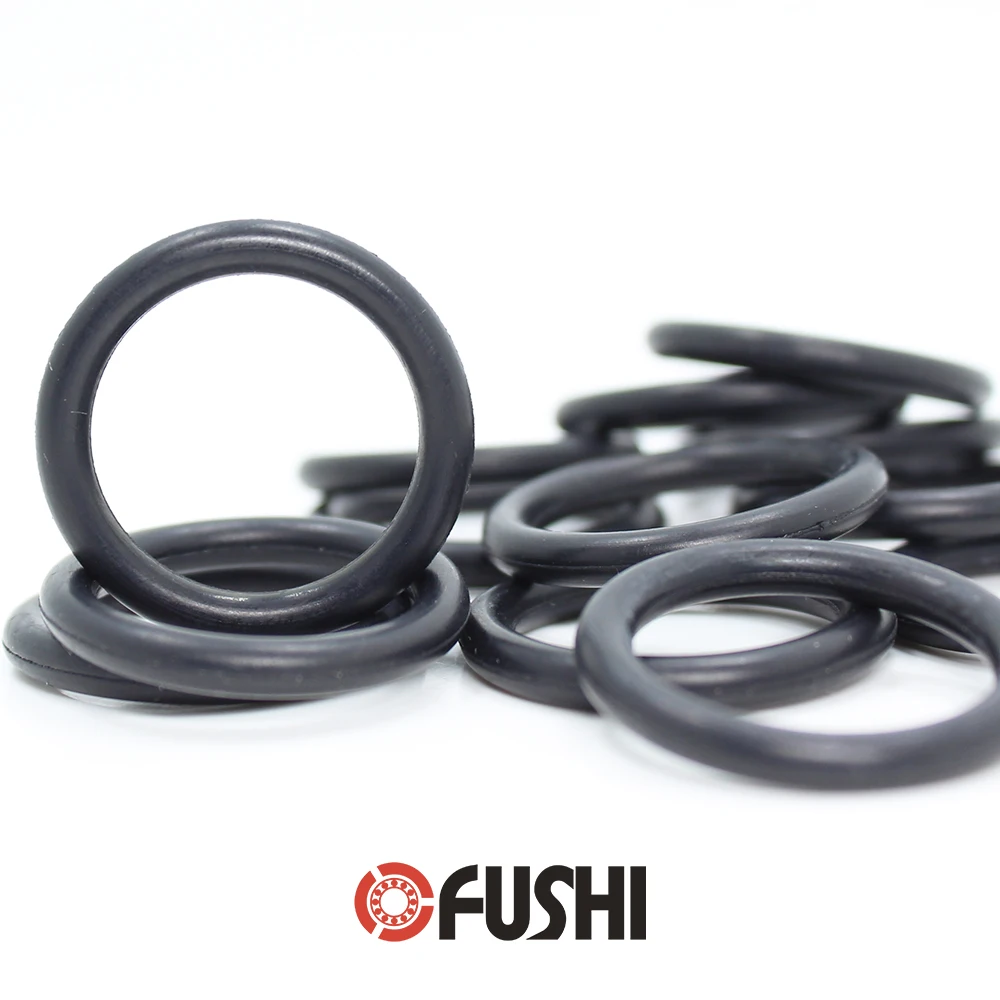 

CS2mm EPDM O RING ID 1/2/3/4/5/6/7/8/9/10*2 mm 100PCS O-Ring Gasket Seal Exhaust Mount Rubber Insulator Grommet ORING