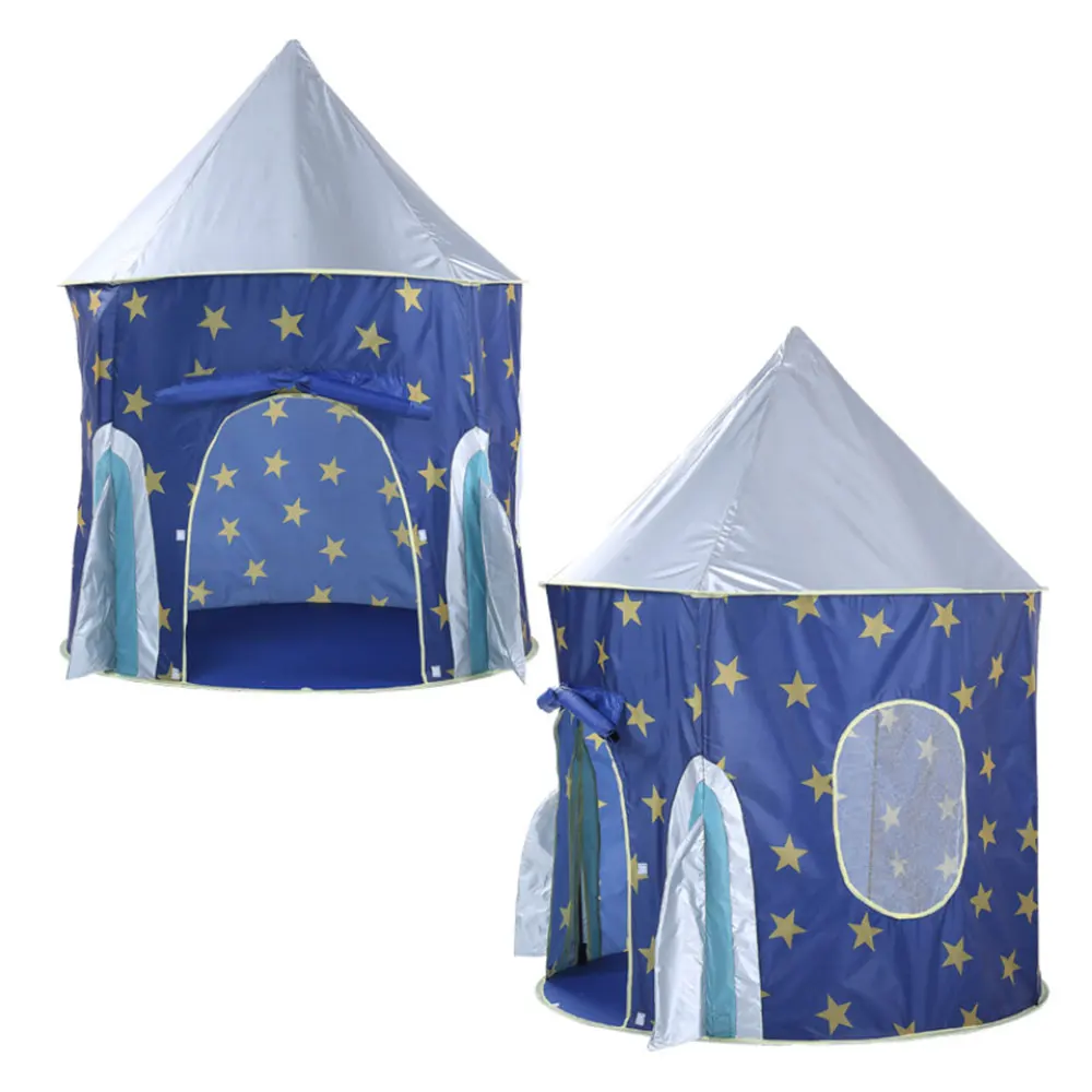 Play Tent Portable Foldable Boy Girls Prince Folding Tent Children Boy Castle Play House Kids Gifts 4