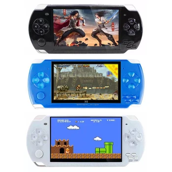 

4.3 Inch Retro Handheld Game Console, 8GB Vintage Classic Games Machine, TF Card MP4/ 5 Player Handheld Game Console