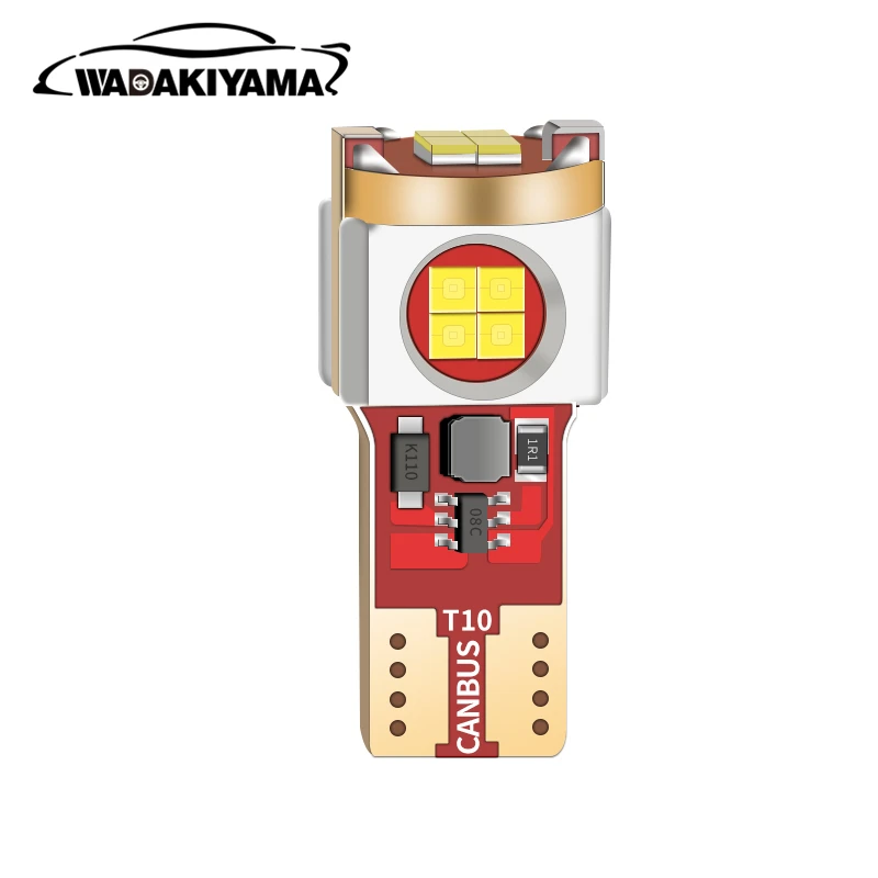 2 шт. W5W 3030 SMD автомобильный T10 светодиодный 194 168 сменный клиновидный обратный