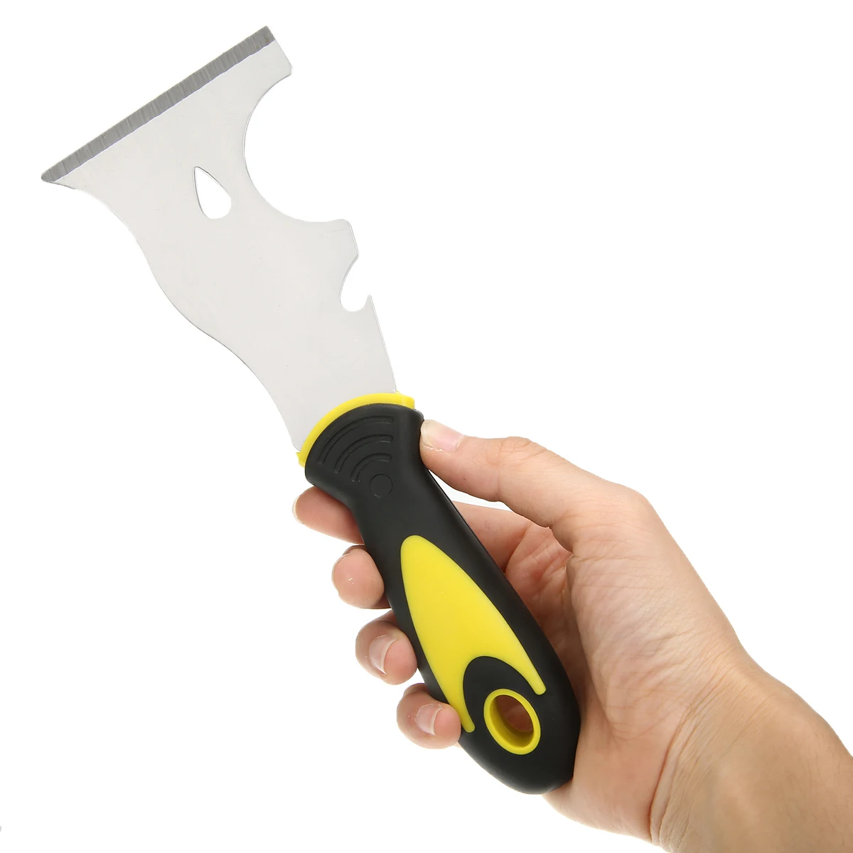 1pcs Double Glass Ceramic Hob Scraper Removal Dirt Squeegees Household Cleaning Tools Mayitr